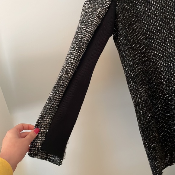 BCBG black & white coat - Picture 5 of 5